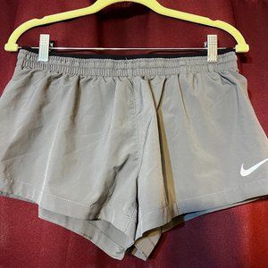 Grey Nike Running Shorts